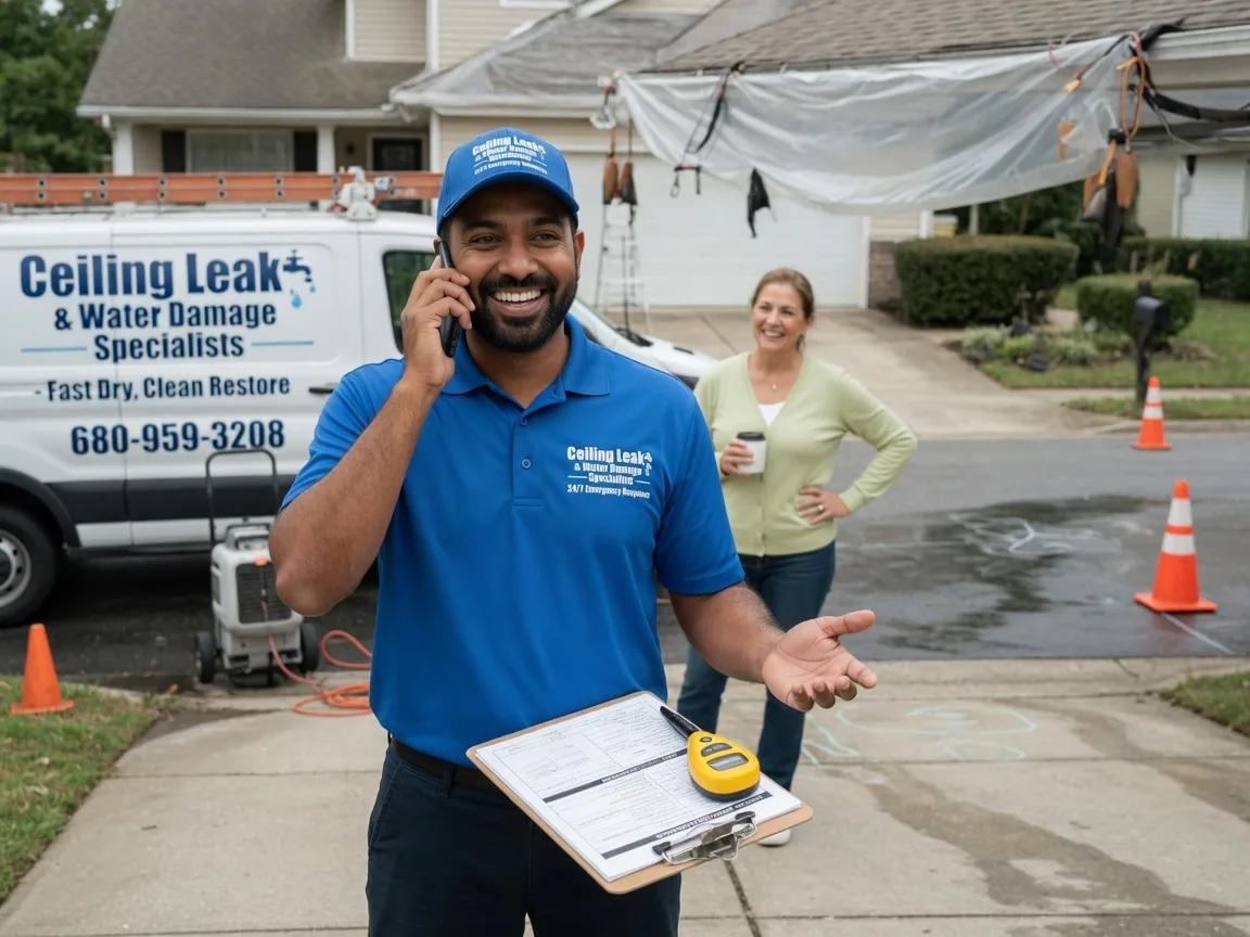Ceiling Leak Cleanup Kingsport, TN FAQs